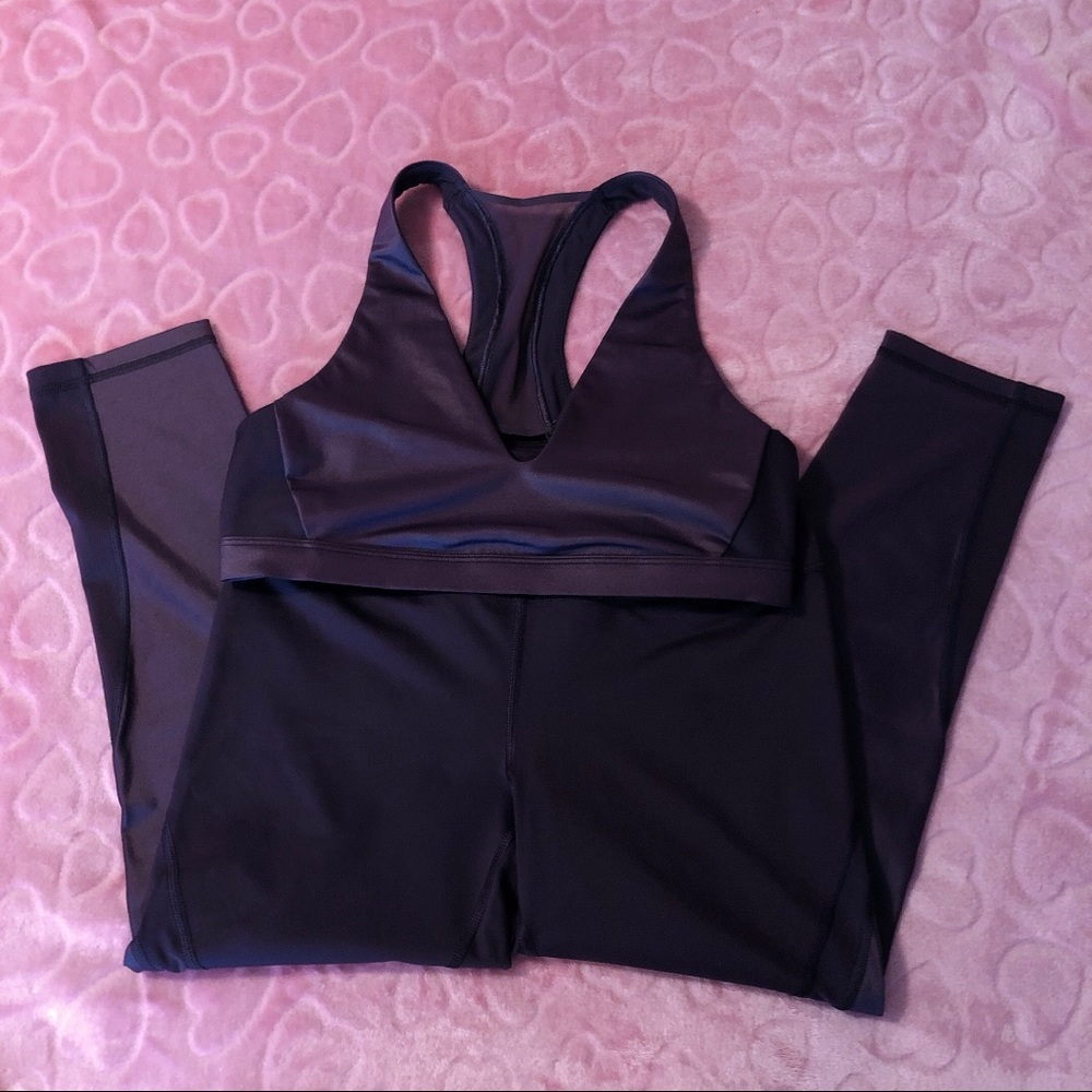 Victoria Secret Purple Fitness Set